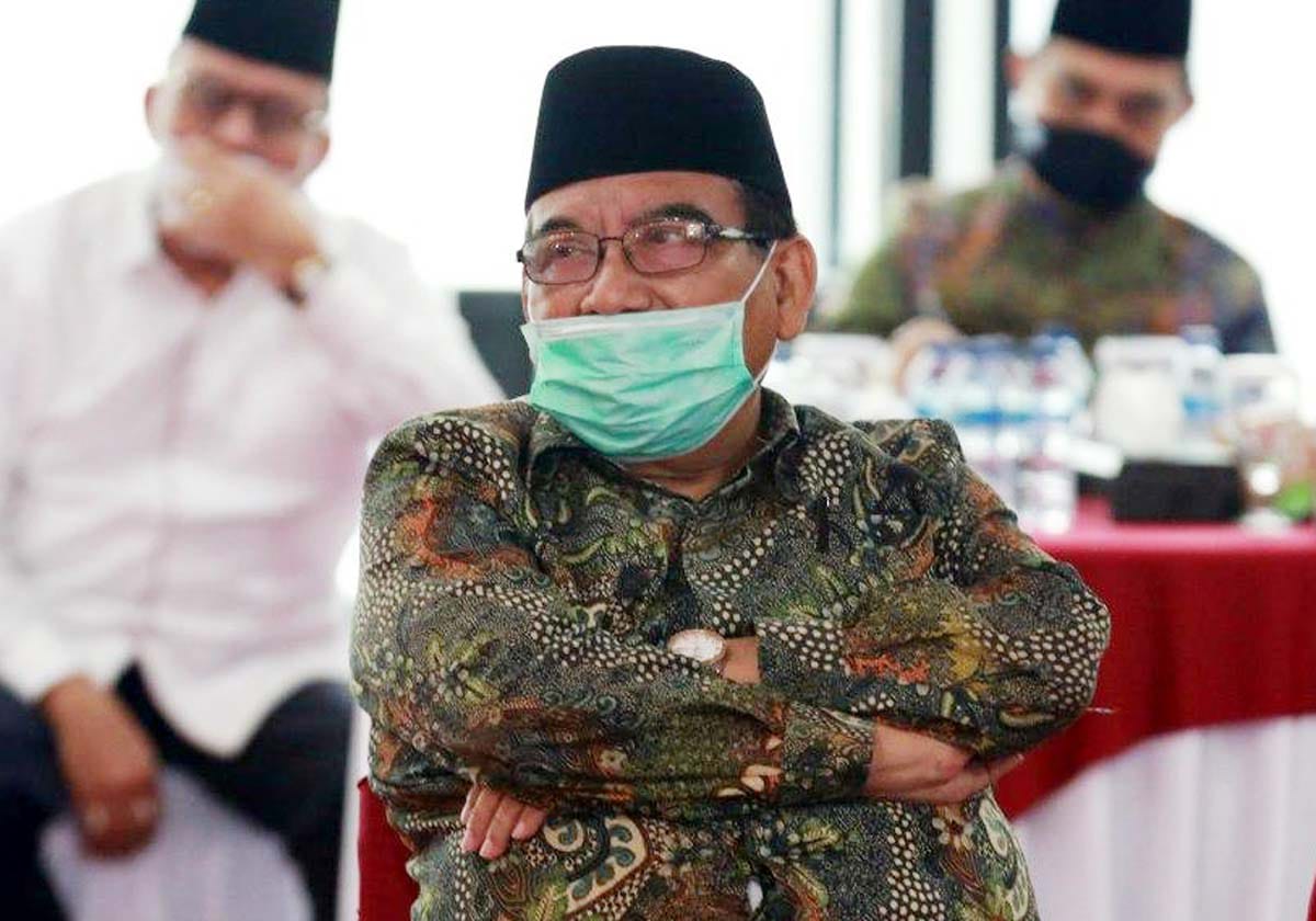 Wakil Ketua Pembina Pengurus Pusat Persatuan Tarbiyah Islamiyah (PP Perti) Dr KH Anwar Sanusi SH S Pel MM.