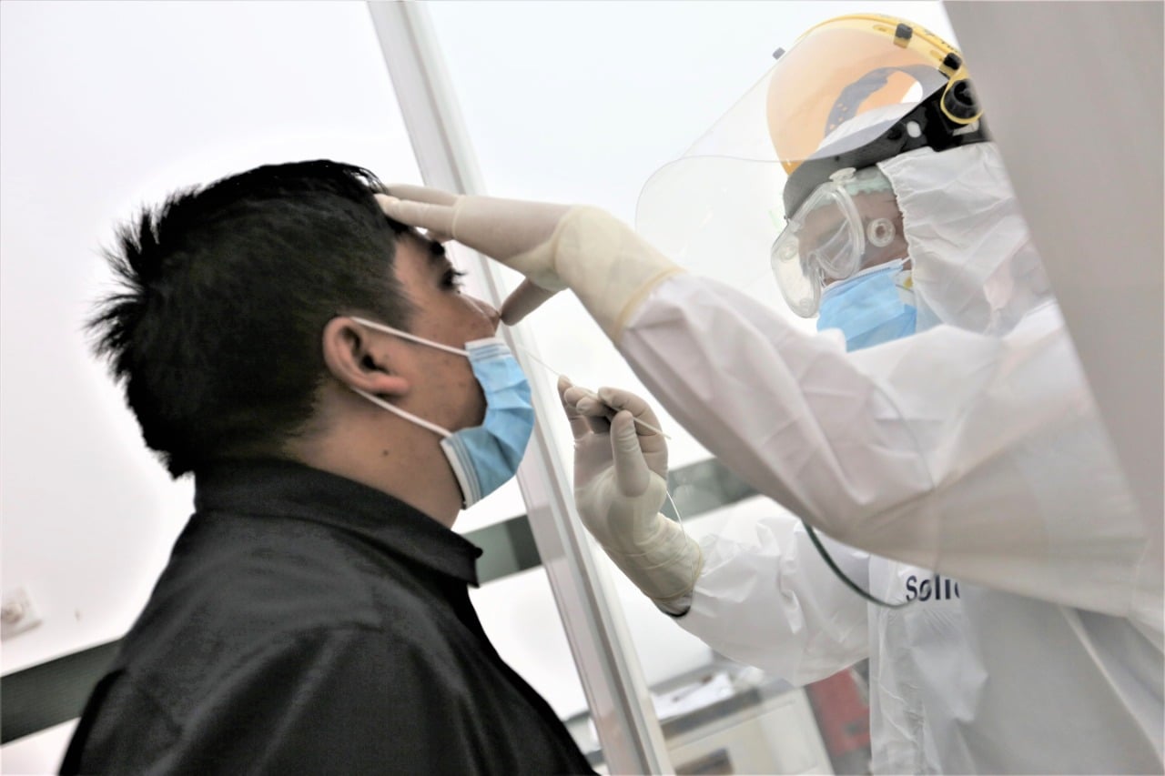 RS PHC Medan milik PT Pelabuhan Indonesia I (Persero) atau Pelindo 1, sudah dapat memberikan layanan pemeriksaaan swab PCR.