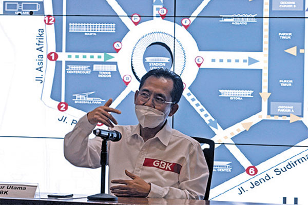 Direktur Utama Pusat Pengelolaan Kompleks Gelora Bung Karno, Winarto