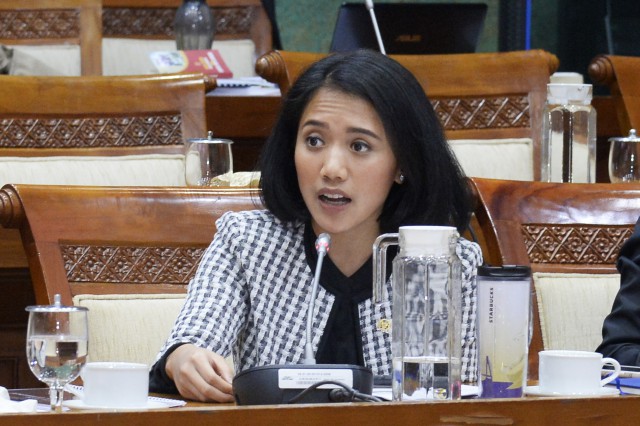 Anggota Komisi XI DPR RI Puteri Anetta Komarudin.