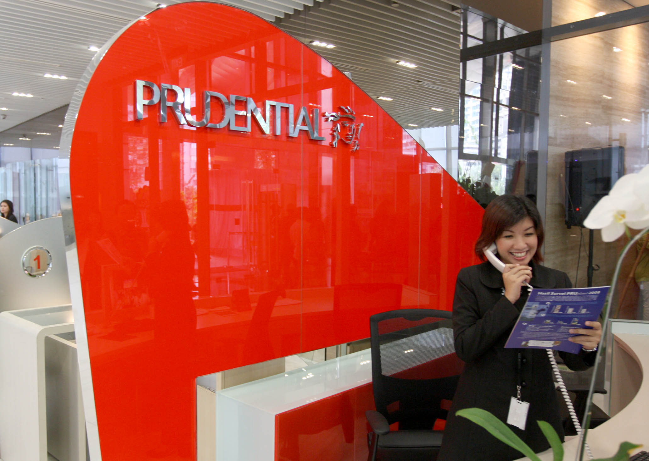 Kantor Pusat Prudential Life Assurance, Prudential Tower Jl. Jendral Sudirman Kav 79 Jakarta 12910, Maret 2009.