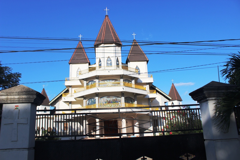 Tidak ada aktivitas misa di Gereja Thomas Morus selam pandemi covid-19. 