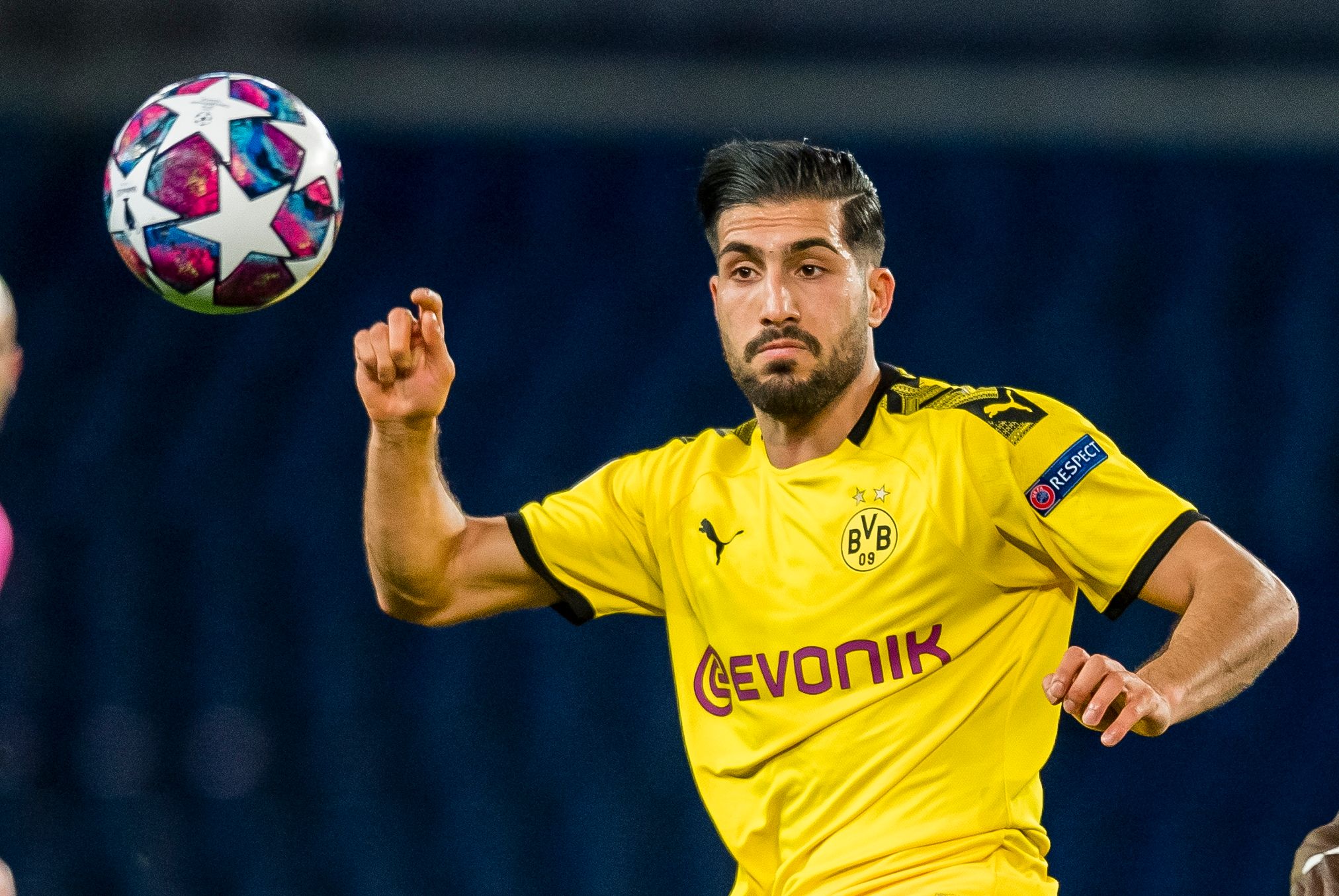 Pemain Borussia Dortmund Emre Can