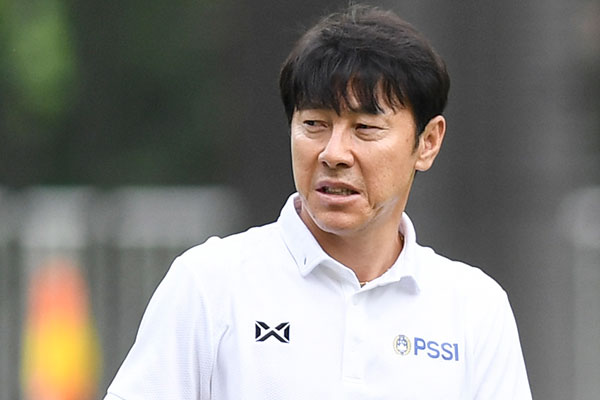 Manajer timnas Indonesia Shin Tae-yong  