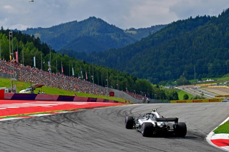 Momen balapan F1 di sirkuit Red Bull Ring, Austria