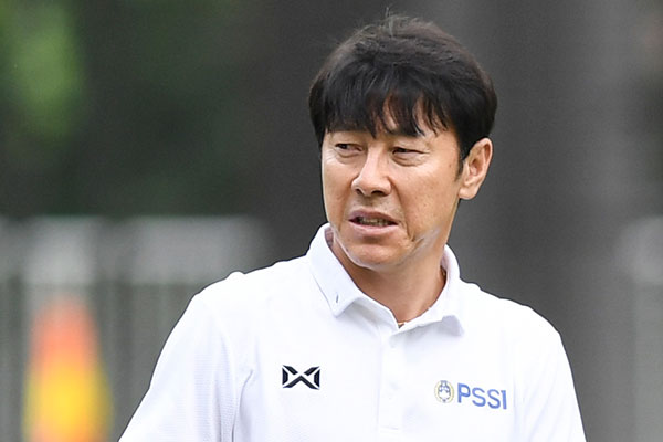 Manajer pelatih tim nasional Indonesia Shin Tae-yong 