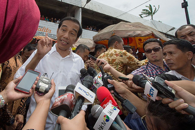 Presiden RI Joko Widodo melakukan kunjungan kerja.