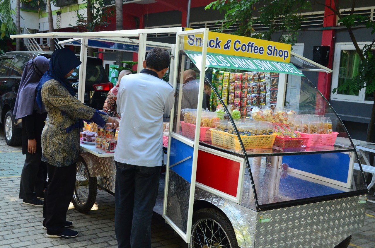 Mobil listrik garapan SMK Model 1 Mejayan