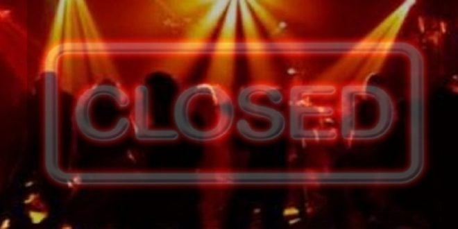 Ilustrasi penutupan tempat hiburan malam