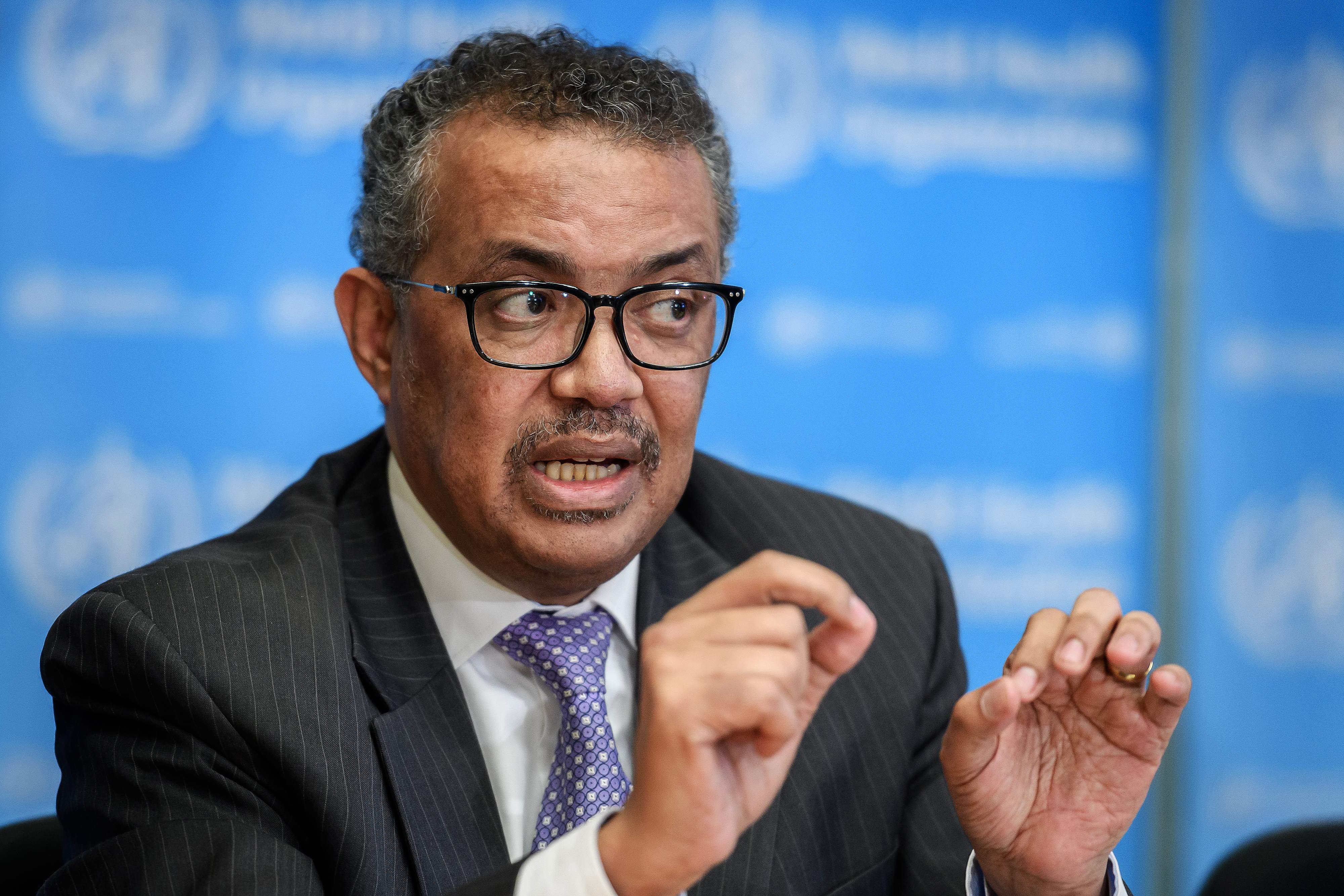 Direktur Jenderal WHO Tedros Adhanom Ghebreyesus 