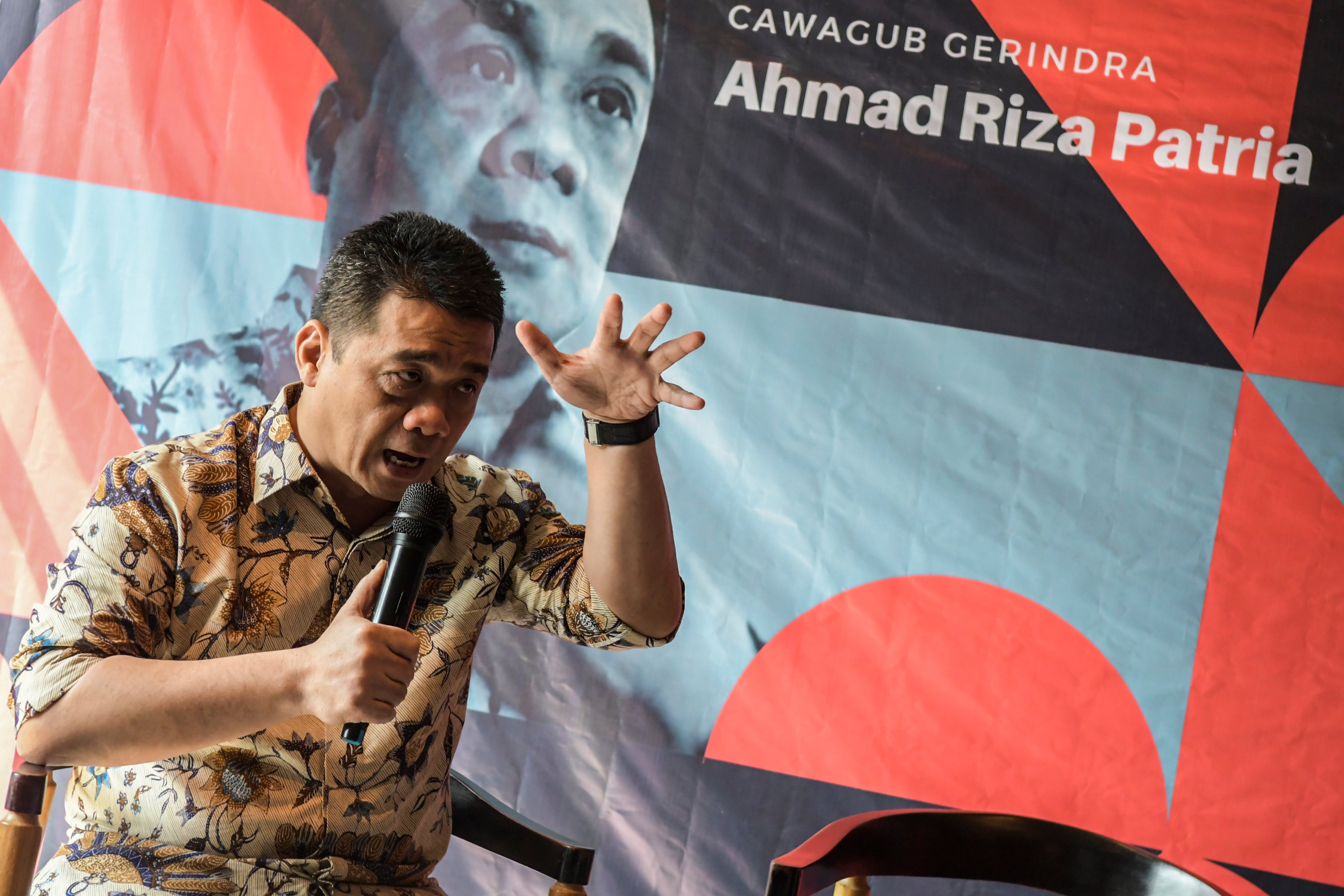 Wakil Gubernur DKI Jakarta Ahmad Riza Patria