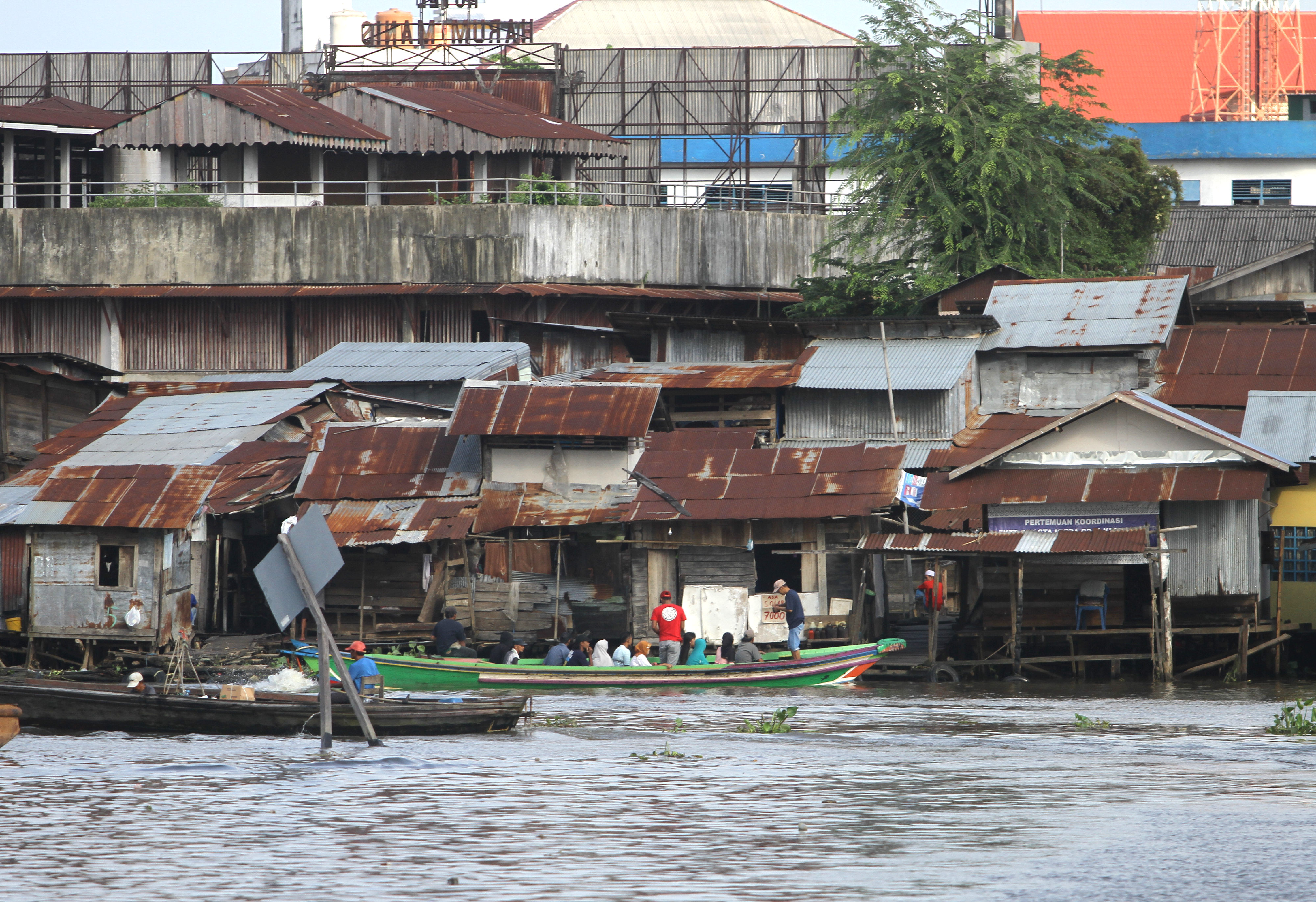Ilustrasi kawasan kumuh