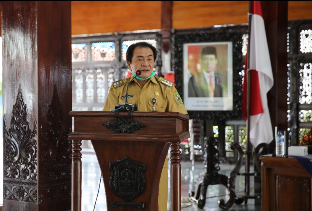 Bupati Banjarnegara Budhi Sarwono.