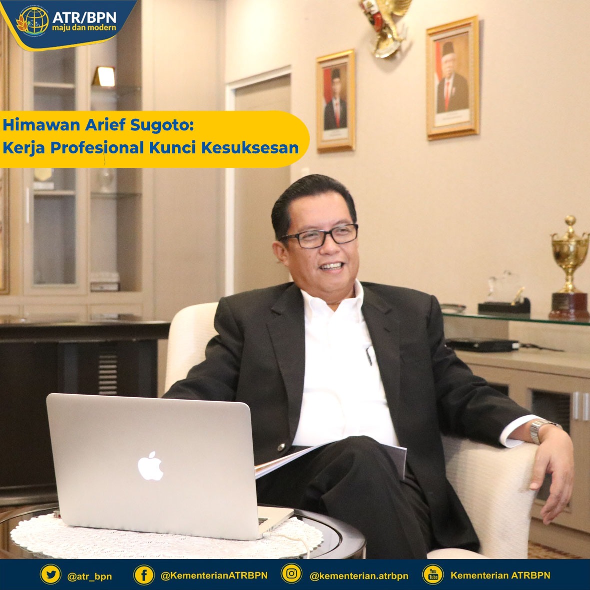 Sekjen ATR/BPN Himawan Arief Sugoto