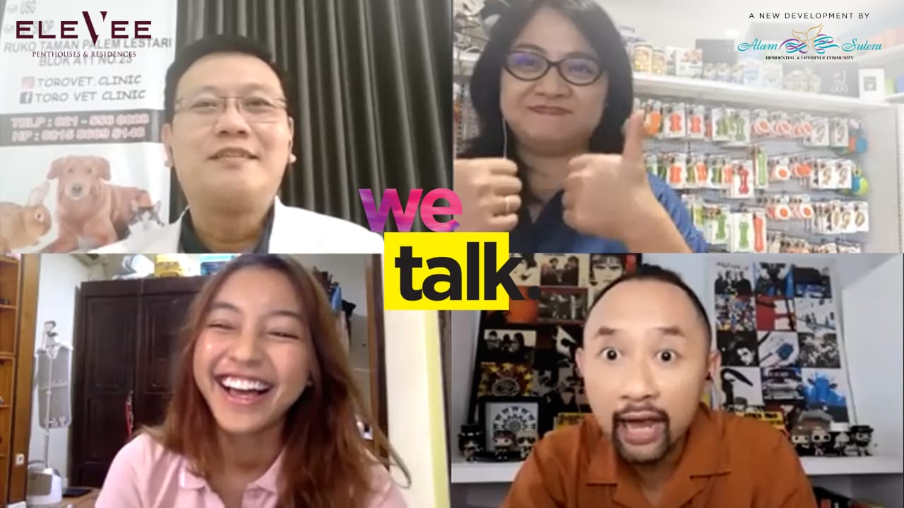 Salah satu sesi diskusi di We-Talk