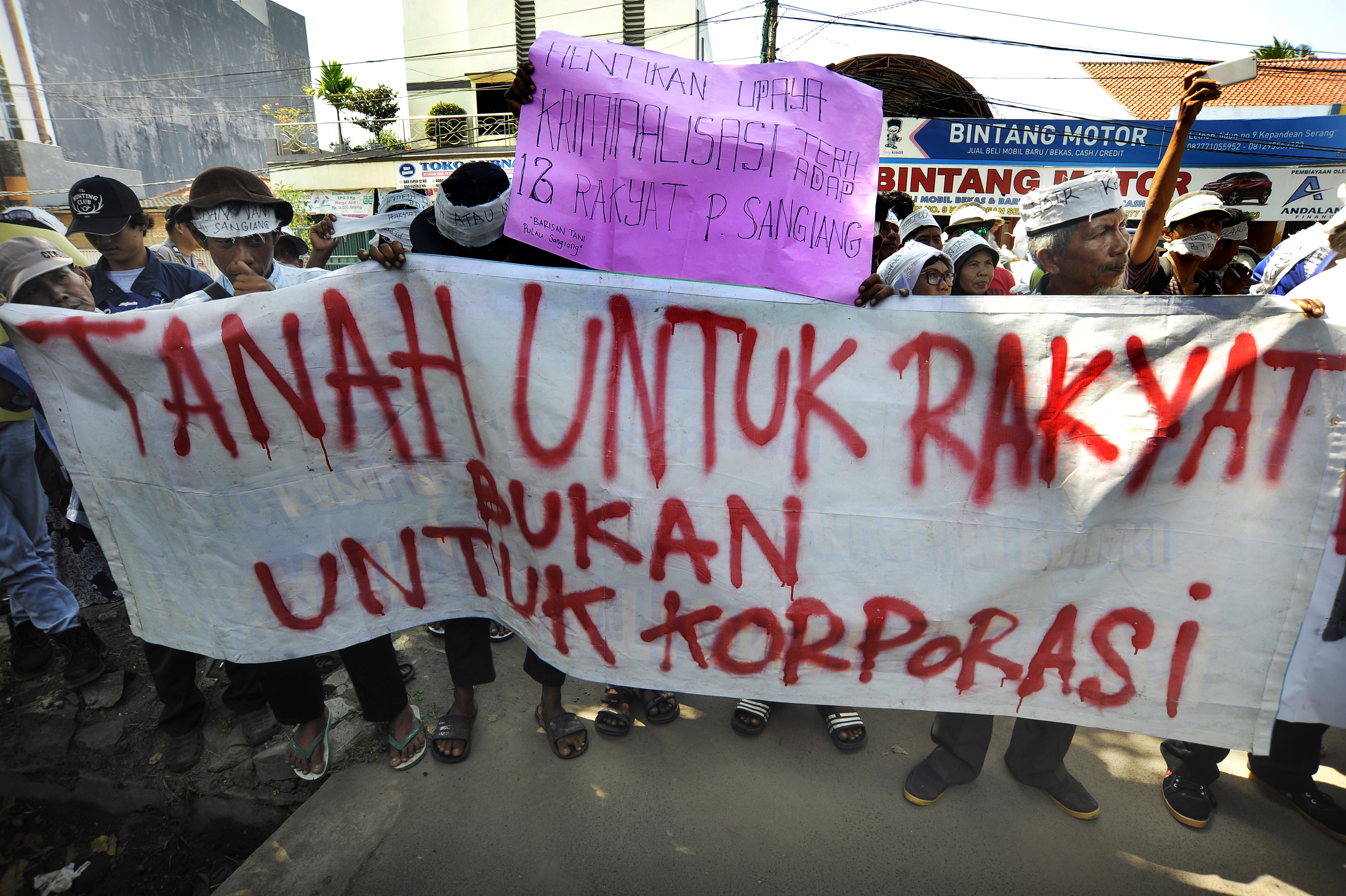 Ilustrasi sengketa tanah