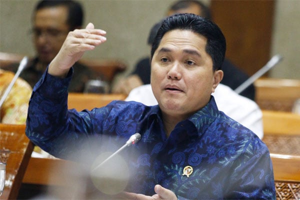 Menteri BUMN Erick Thohir