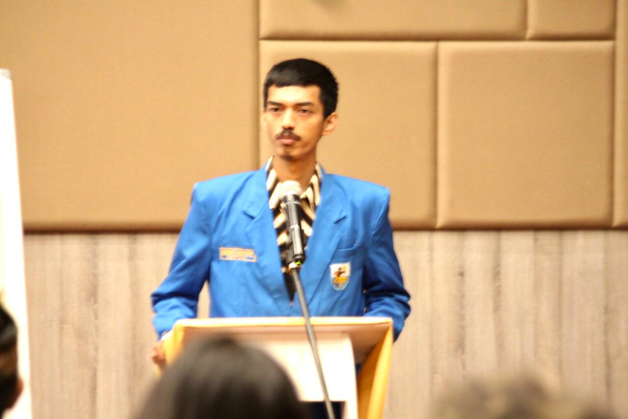 Ketua DPD KNPI Kabupaten Bogor Hasyemi Faqihudin.