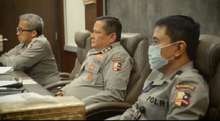 Kepolisian Republik Indonesia mengikuti Virtual Meeting Pejabat Kepolisian se-Asia dan Pasifik Selatan. 