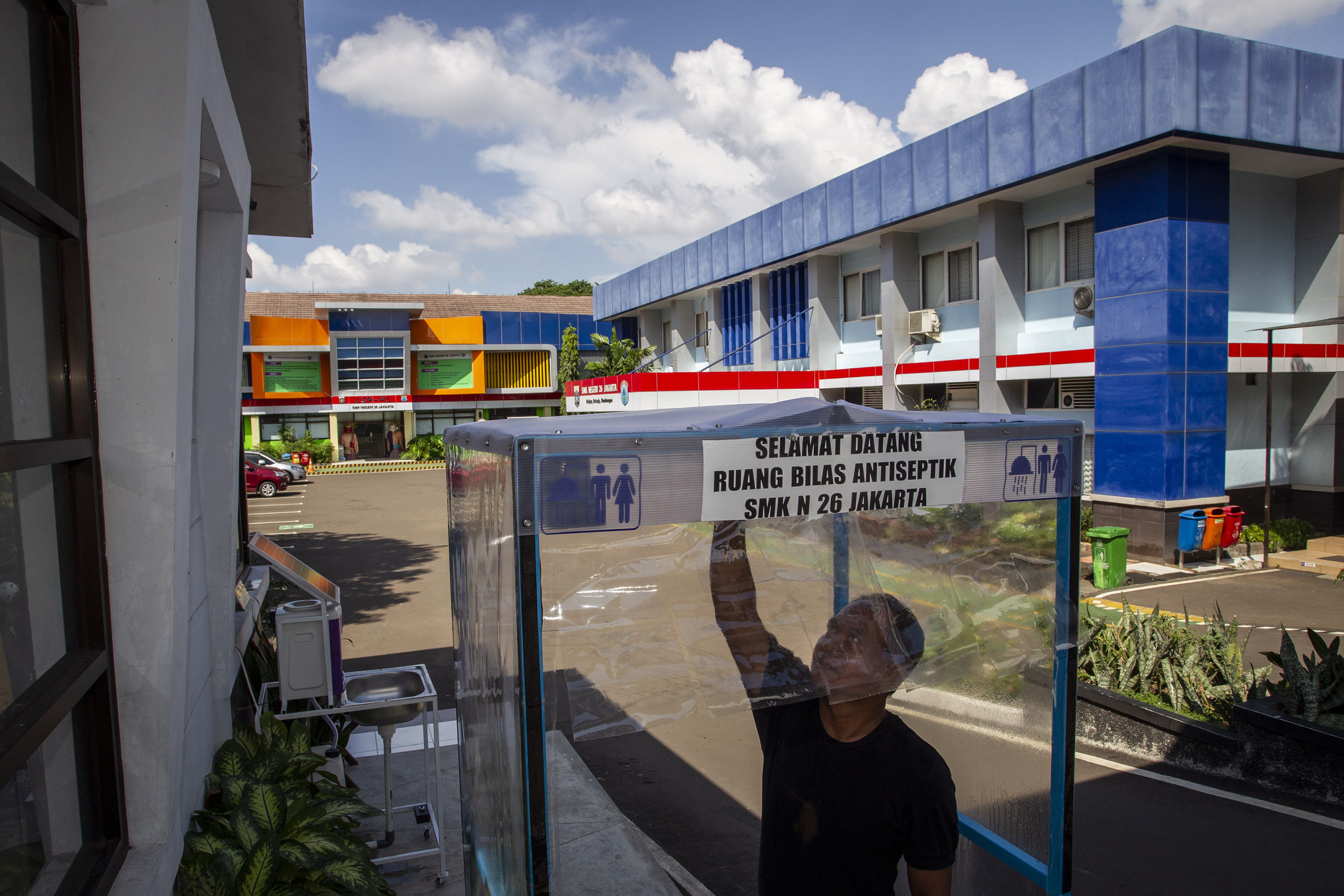 Persiapan sekolah menghadapi PPDB 2020 dengan menerapkan protokol kesehatan