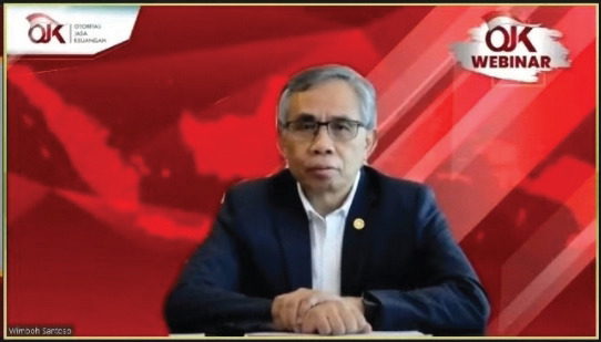 Ketua Dewan Komisioner OJK, Wimboh Santoso.