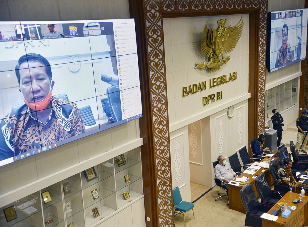 Pembahasan RUU Cipta Kerja di Baleg DPR