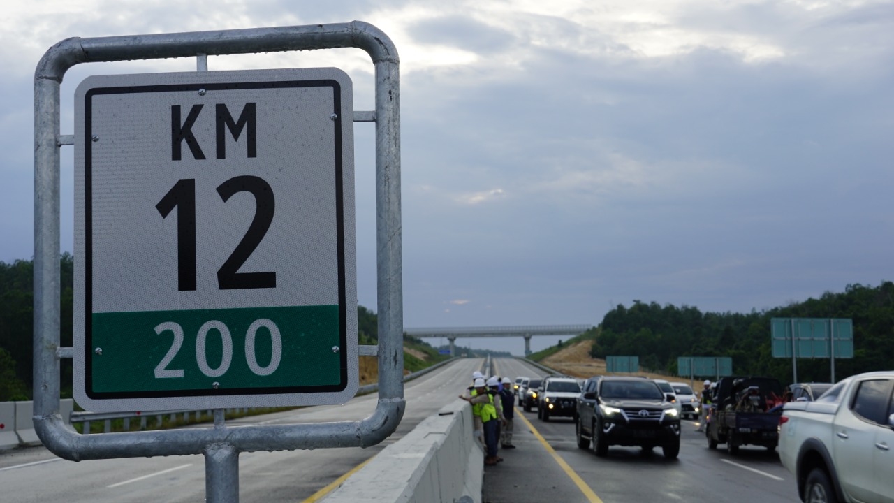 Jalan Tol Pekanbaru-Dumai (Permai) sepanjang 131 km siap dioperasikan.