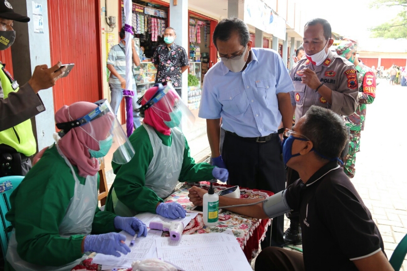 Rapid test massal di berbagai daerah di Jawa Tengah semakin masif.