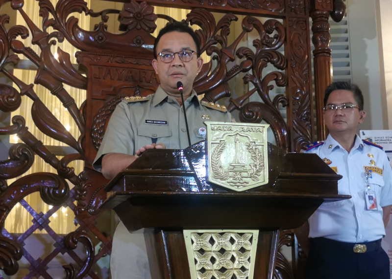 Gubernur DKI Jakarta Anies Baswedan.
