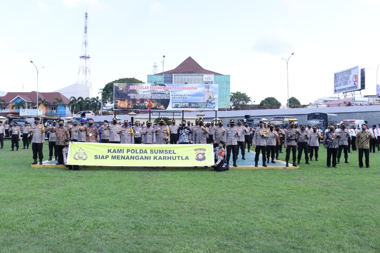Ribuan polisi Sumsel siap tangani karhutla
