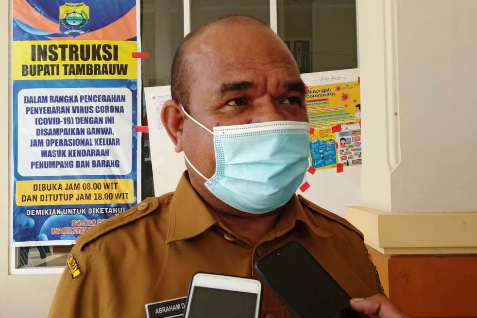 Kepala Dinas Pariwisata Kabupaten Tambrauw, Abraham Mayor 