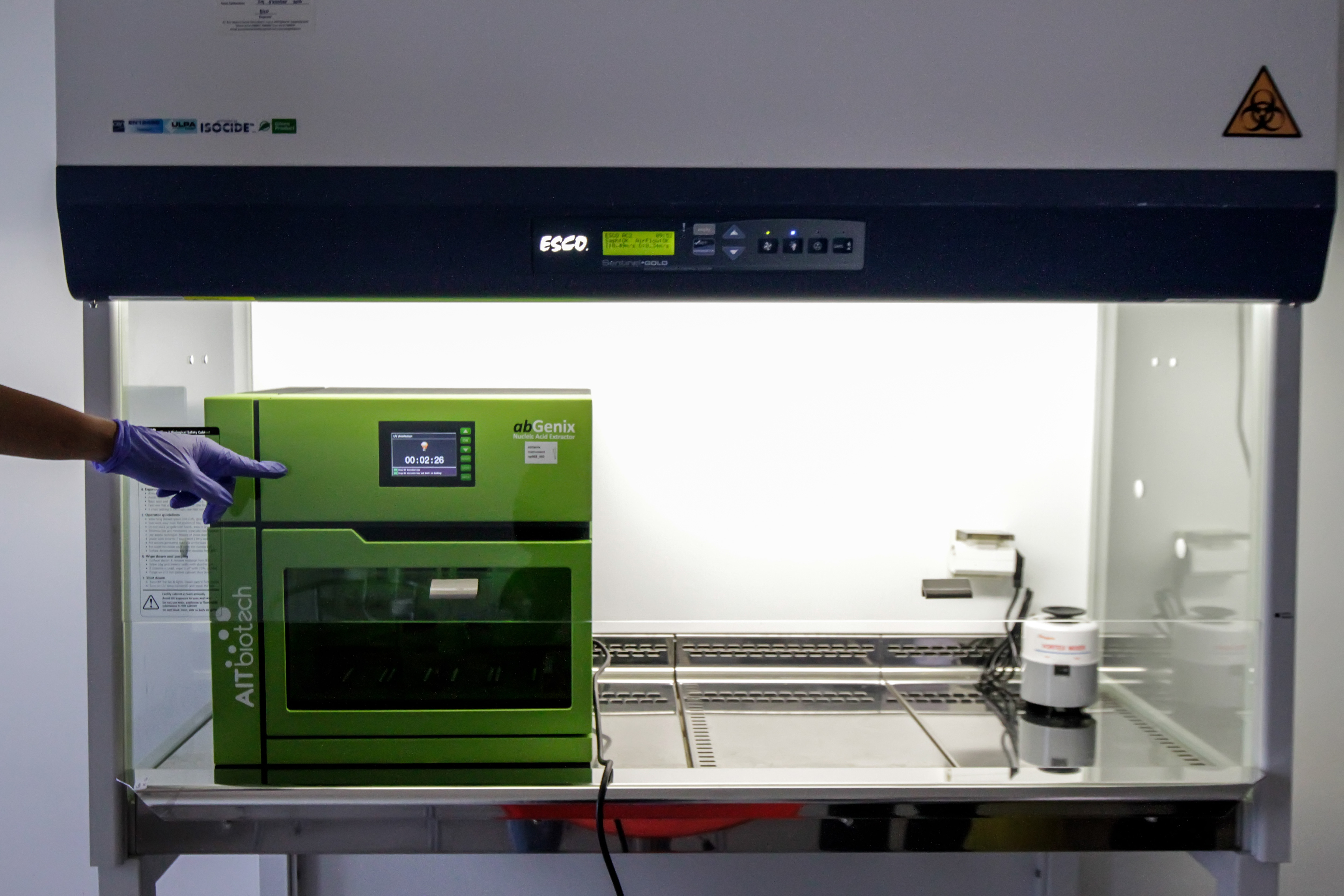 Salah satu bentuk alat tes PCR untuk mengetahui infeksi Covid-19