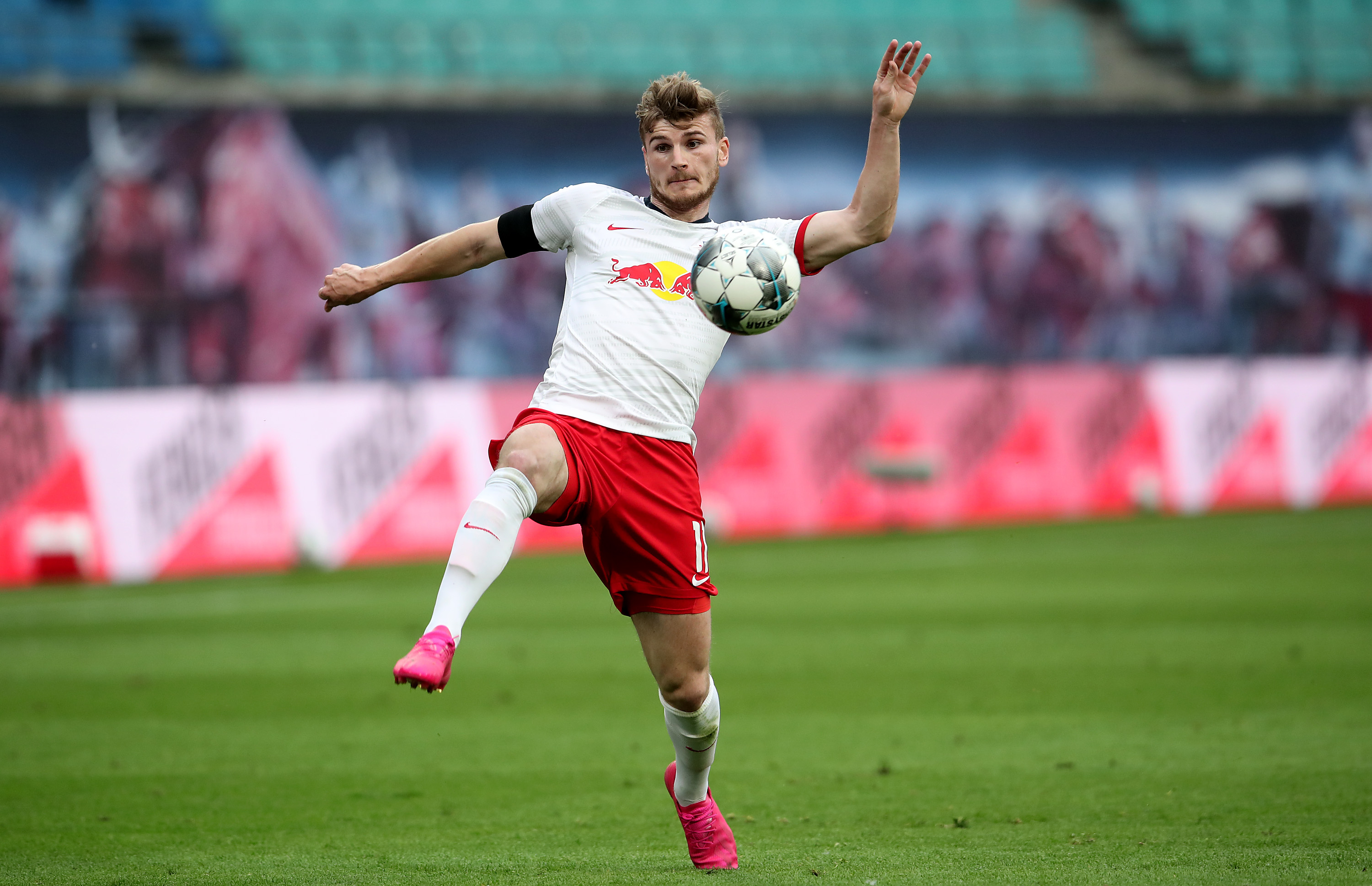 Pemain depan Leipzig dari Jerman, Timo Werner