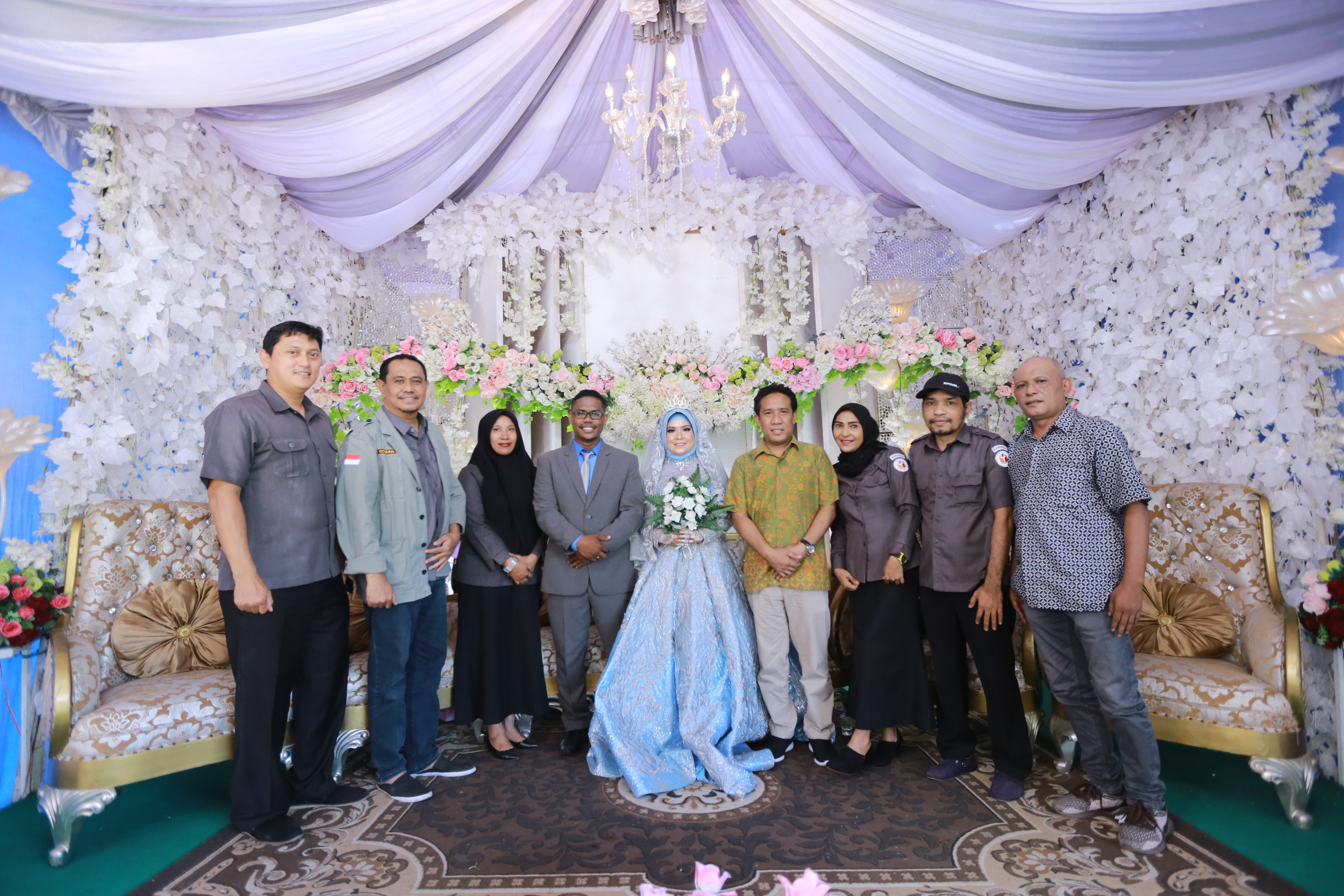 Ilustrasi: Acara pernikahan yang digelar sebelum pandemi covid-19