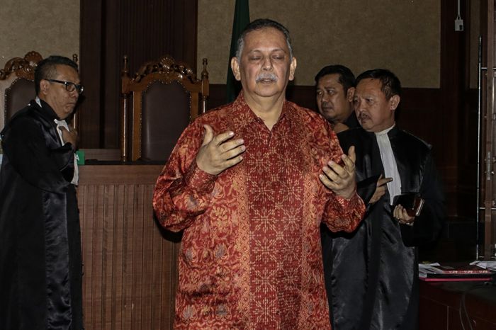 Mantan Dirut PLN Sofyan Basir divonis bebas oleh Pengadilan Tipikor Jakarta, Senin (4/11/2019).