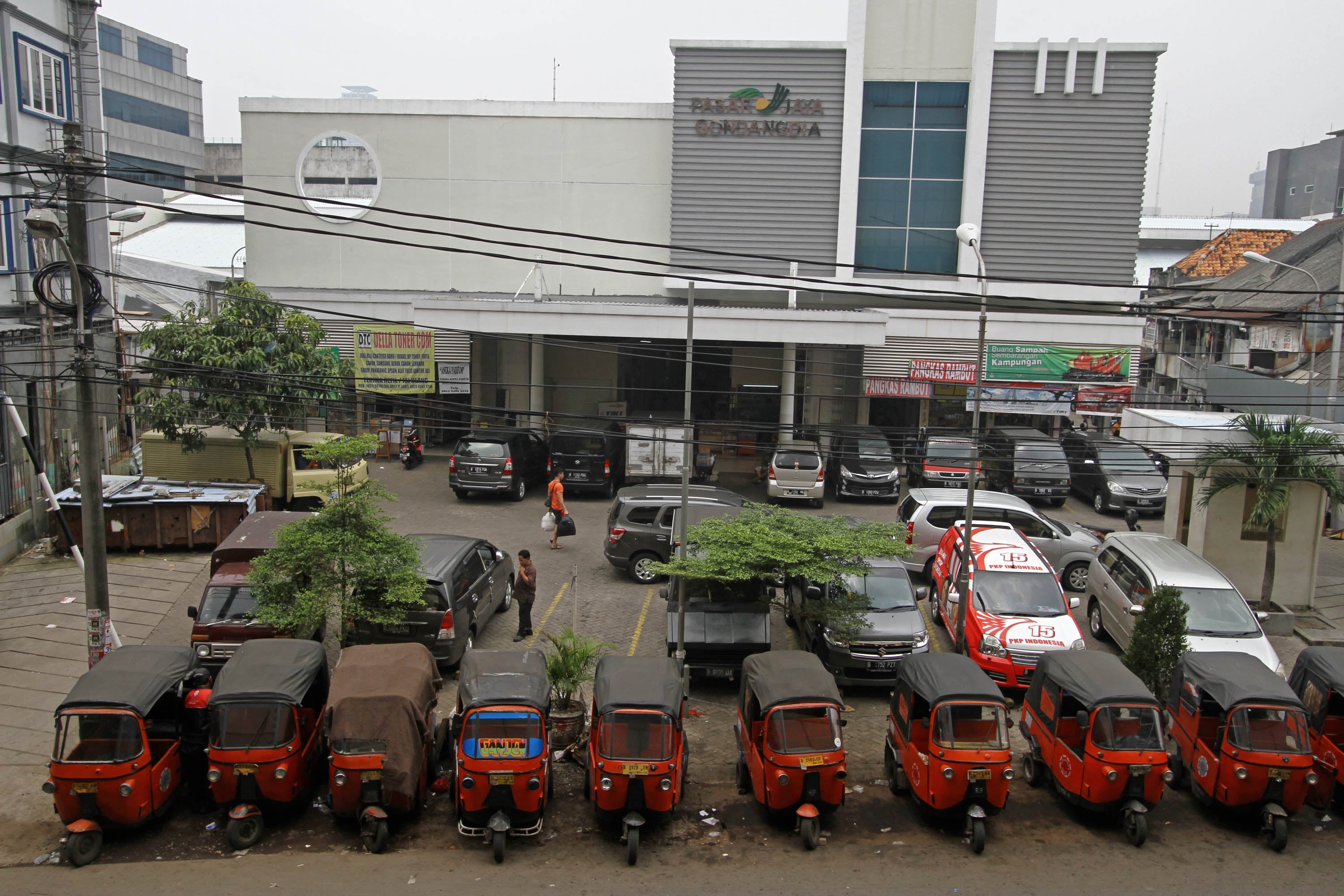 Pasar Gondangdia, Jakarta Pusat.