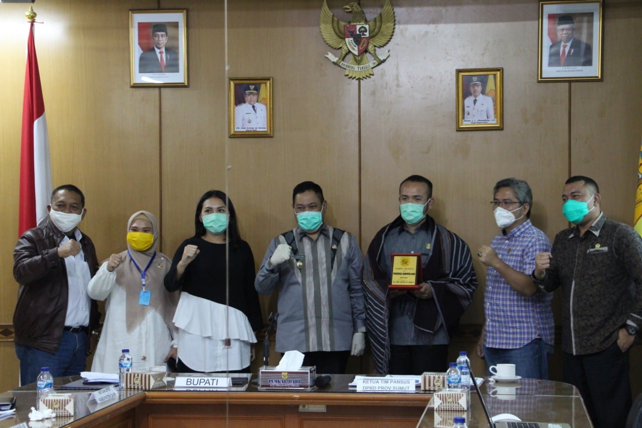 Kunjungan kerja DPRD Provinsi Sumatra Utara ke Pemkab Dairi