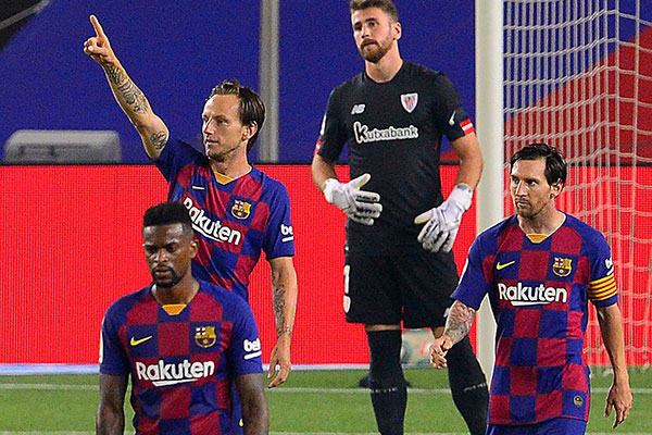 Para pesepak bola Barcelona