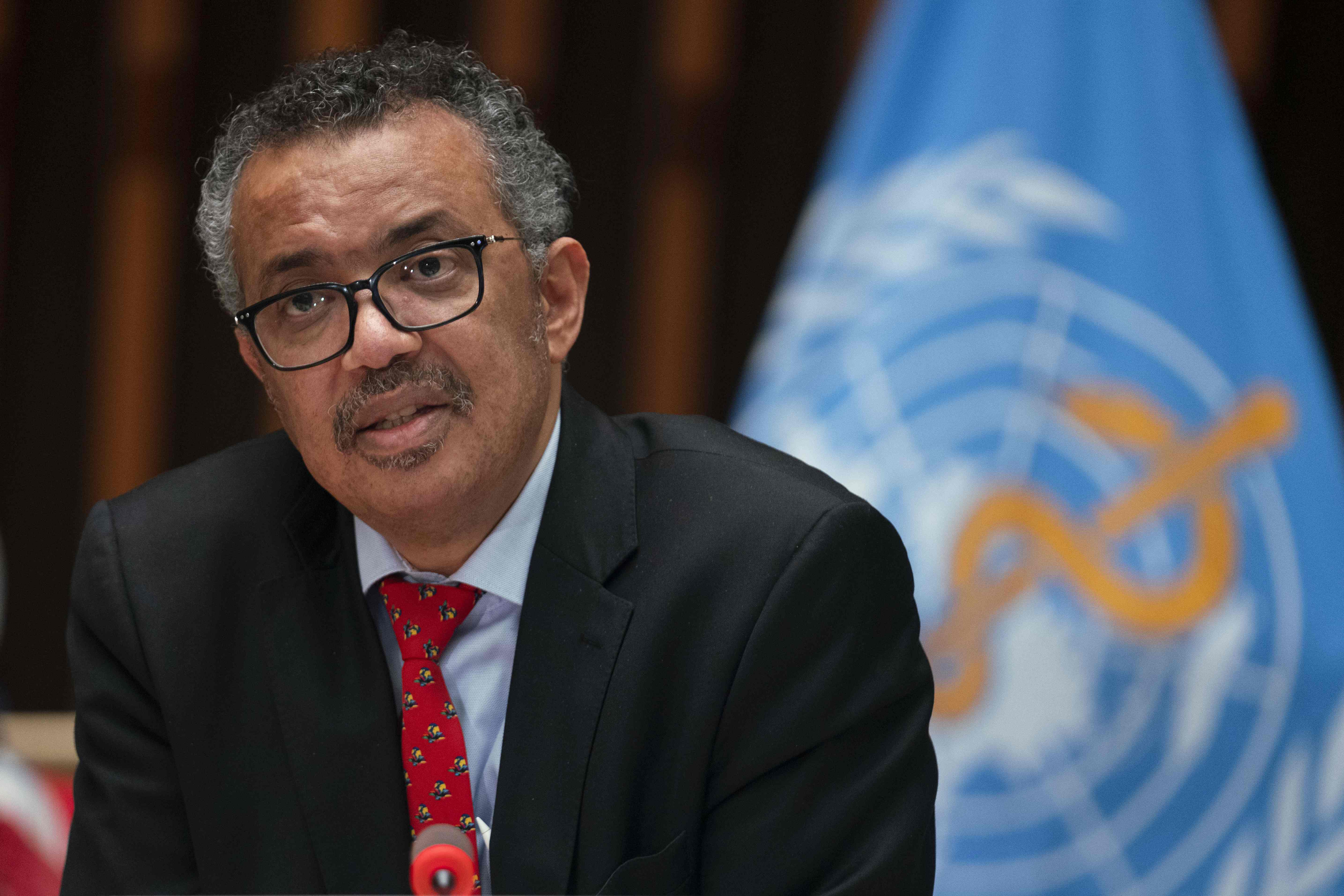  Dirjen WHO Tedros Adhanom Ghebreyesus