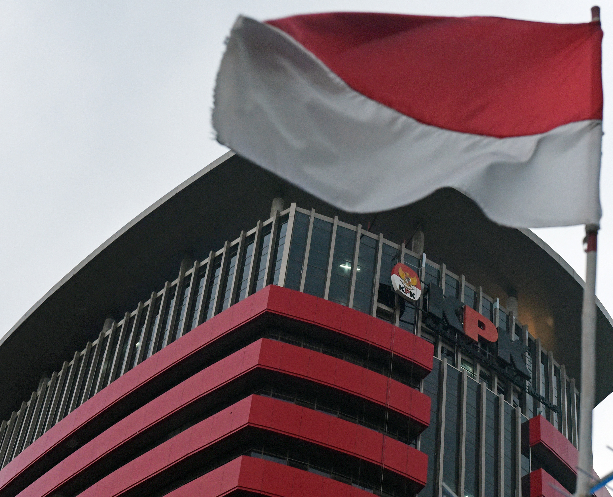 Gedung KPK yang berlokasi di kawasan Rasuna Said, Jakarta.