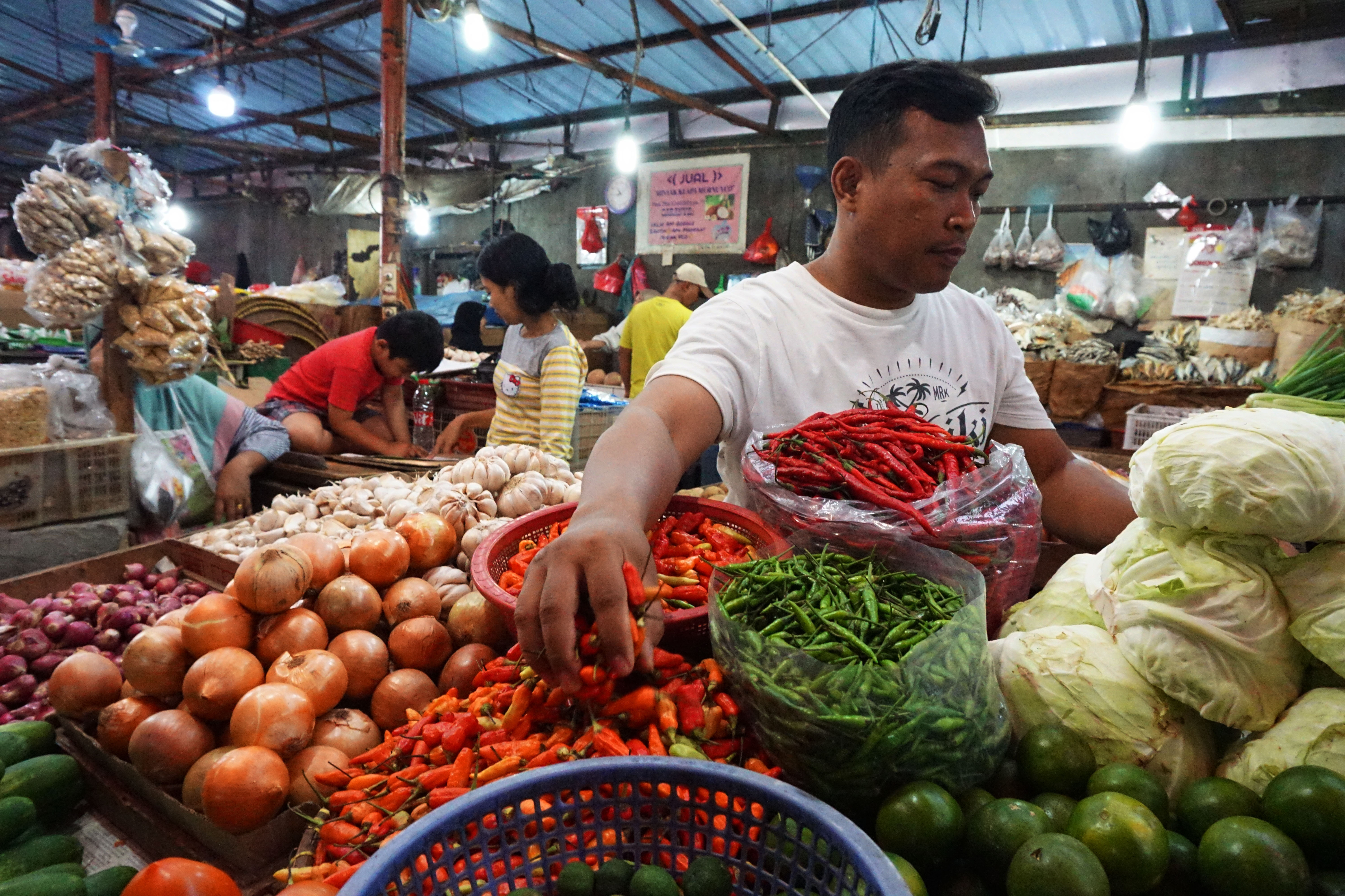 Aktivitas di Pasar Kebayoran Lama (21/10/2019)