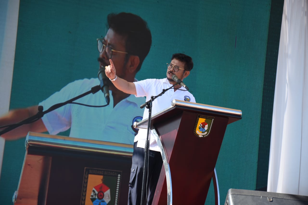 Mentan All Out Gerakan Ketahanan Pangan Nasional