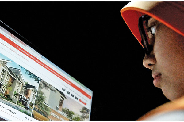 Penjualan properti secara daring