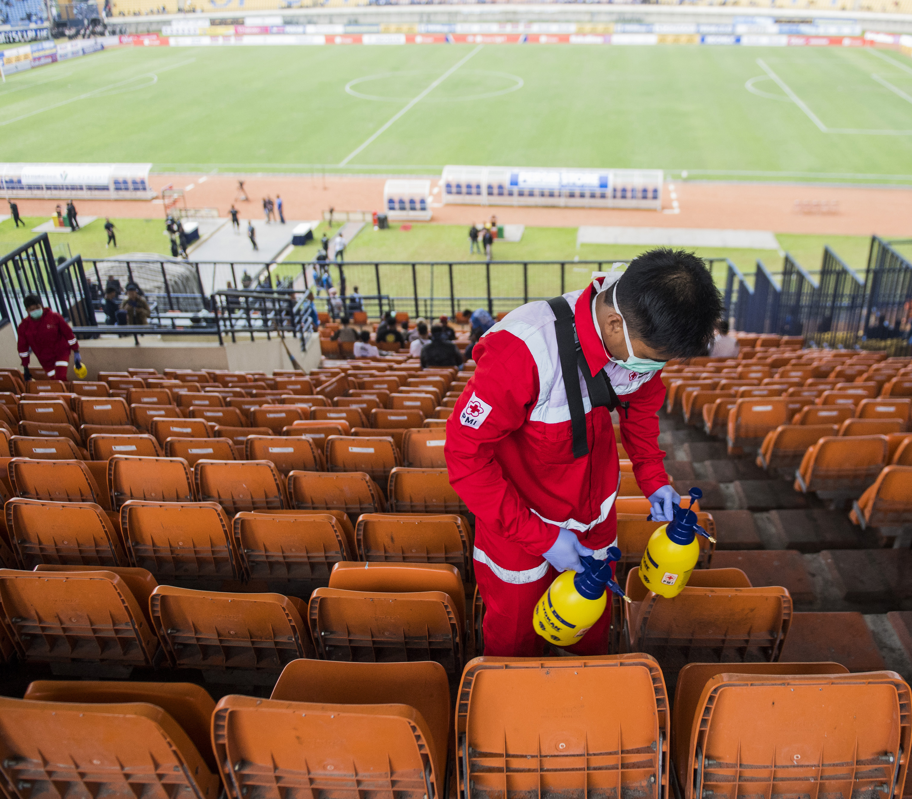 Stadion Si Jalak Harupat, Kabupaten Bandung, Jawa Barat, salah satu stadion untuk pertandingan Piala Dunia U-20.