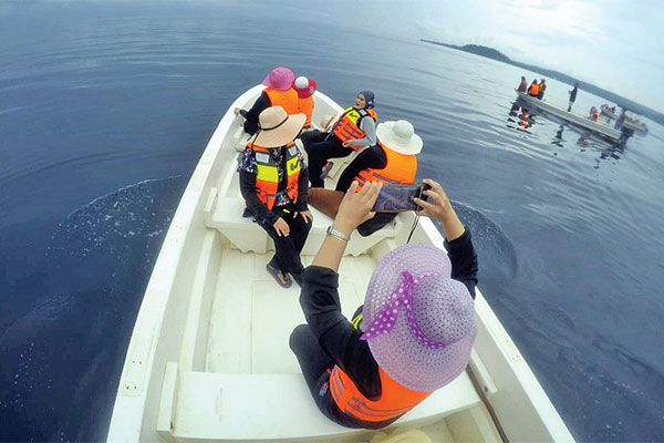 Salah satu destinasi wisata di Pulau Weh