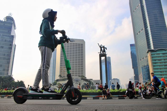 Momen CFD di Bundaran HI