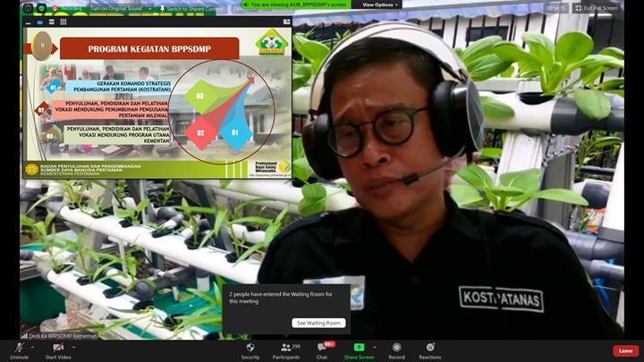 Kepala BPPSDMP Kementan, Dedi Nursyamsi.