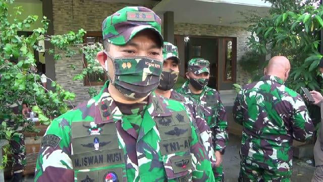 Komandam Kodim 0816 Sidoarjo Letkol (Inf) M Iswan Nusi