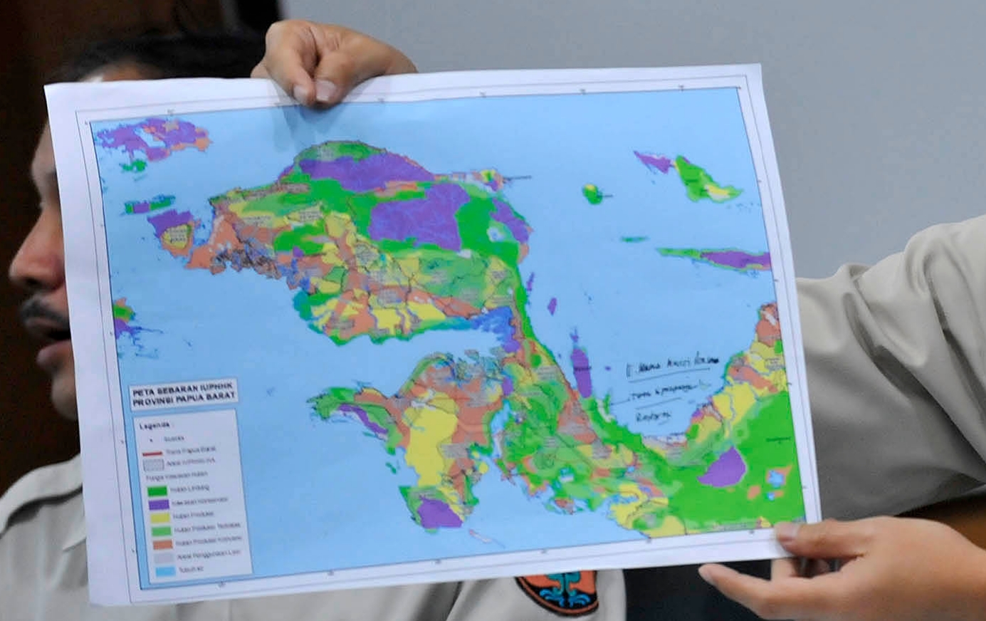 Peta Papua dan Papua Barat