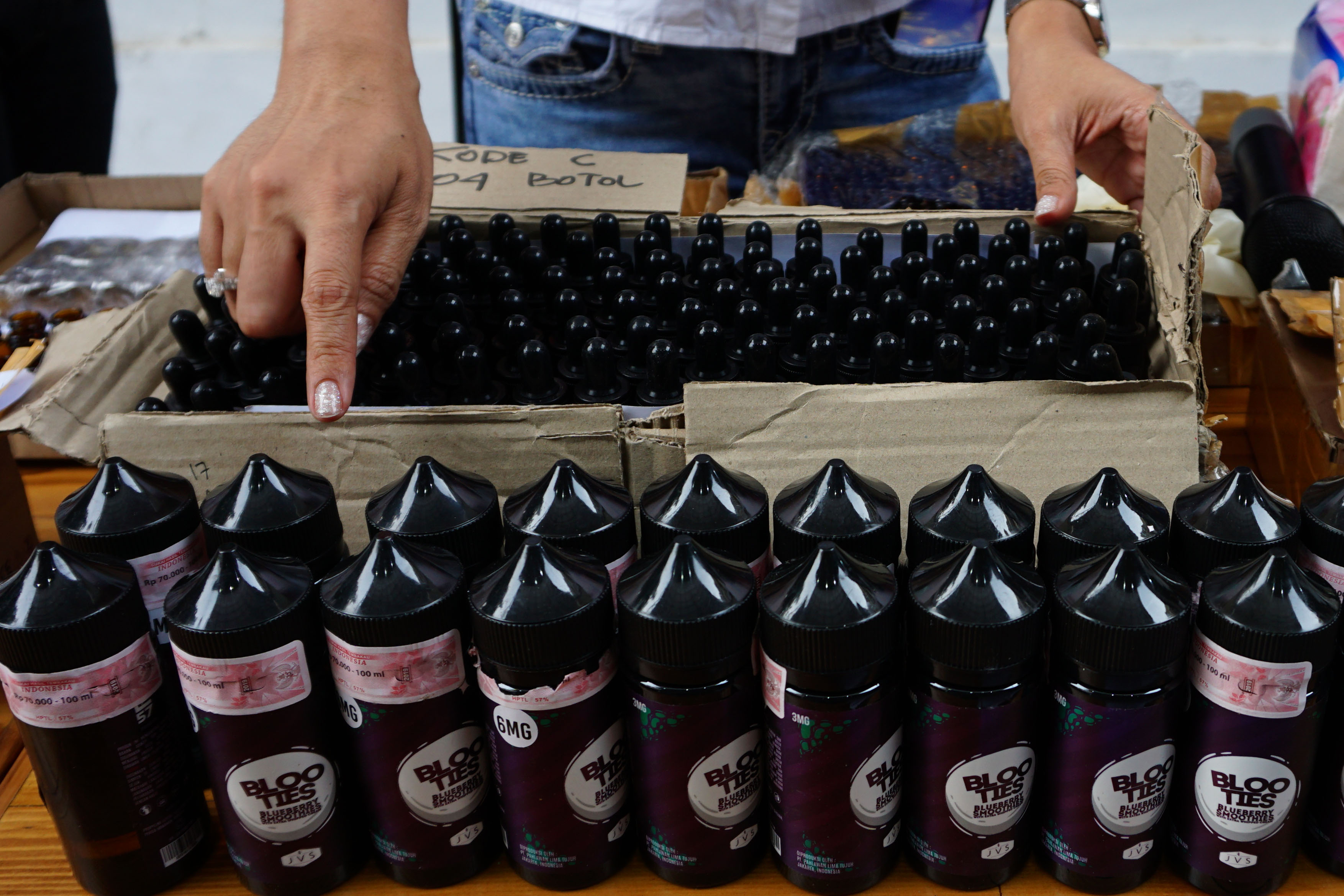 Narkoba terkandung dalam cairan vape